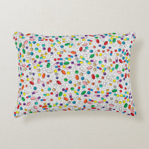 Medication Nurse Pharmacy Doctor Pill Design Decorative Cushion