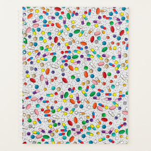 Medication Nurse Pharmacy Doctor Pill Design Planner