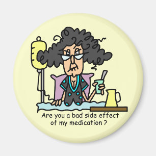 Medication Side Effect Dark Hair Magnet