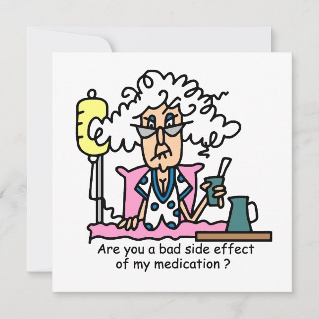 Medication Side Effect Humour (Front)