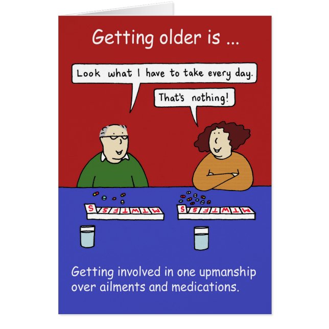 Medications and Ailments Humor (Front)