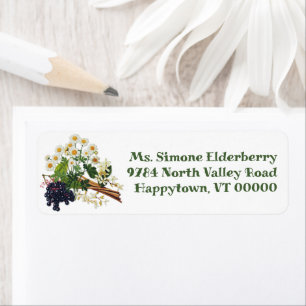 Medicinal Herbs Return Address Labels