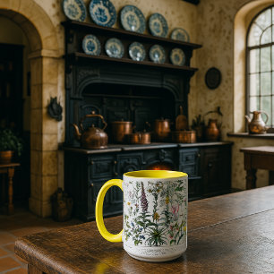 Medicinal Plants & Flowers by Adolphe Millot Mug