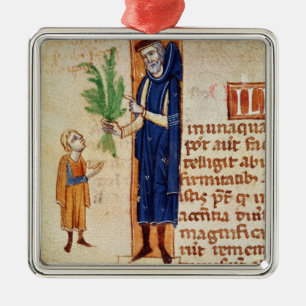 Medicinal Plants Metal Tree Decoration