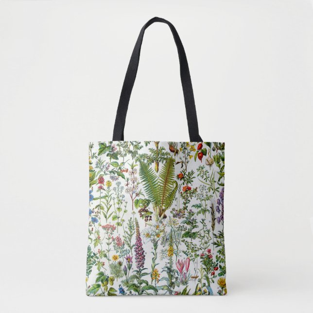 Medicinal Plants Tote Bag (Front)
