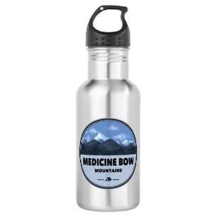 Medicine Bow Mountains Colorado Wyoming Camping 532 Ml Water Bottle