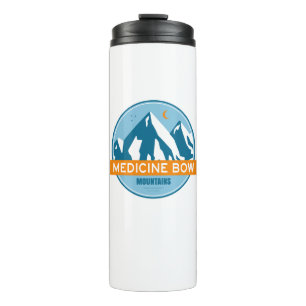 Medicine Bow Mountains Colorado Wyoming Thermal Tumbler