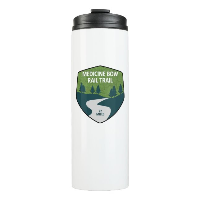 Medicine Bow Rail Trail Thermal Tumbler (Front)