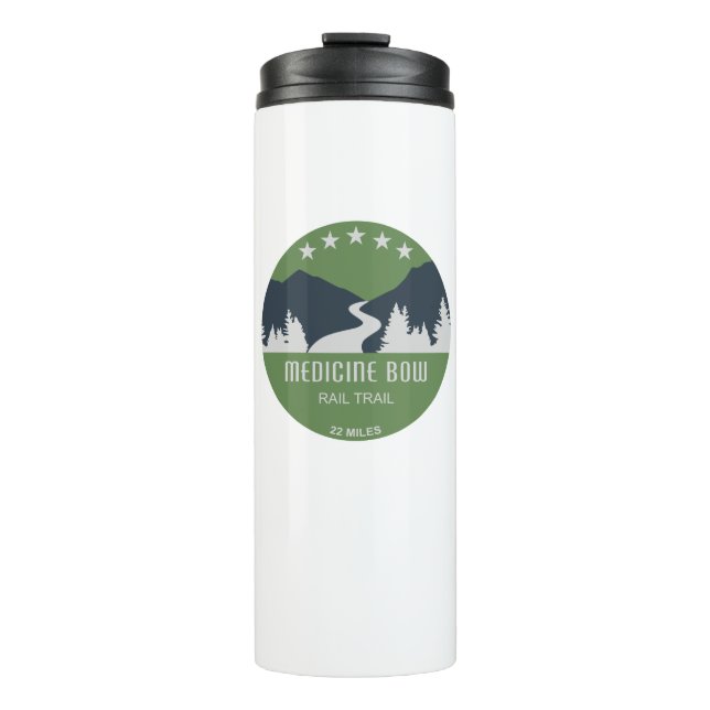 Medicine Bow Rail Trail Thermal Tumbler (Front)