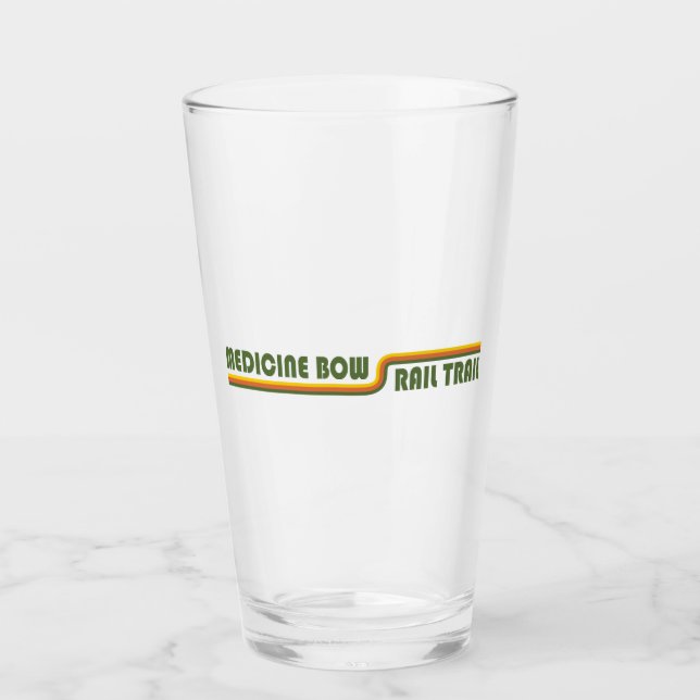 Medicine Bow Rail Trail Wyoming Glass (Front)