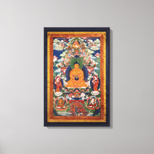 Medicine Buddha Canvas Print