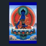 Medicine Buddha  Poster<br><div class="desc">This is Guru Medicine Buddha.It is said that anyone that even looks at an image of the Medicine Buddha will receive his blessings.</div>