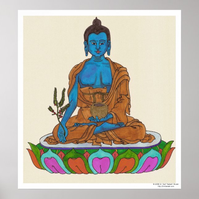 Medicine Buddha Poster (Front)