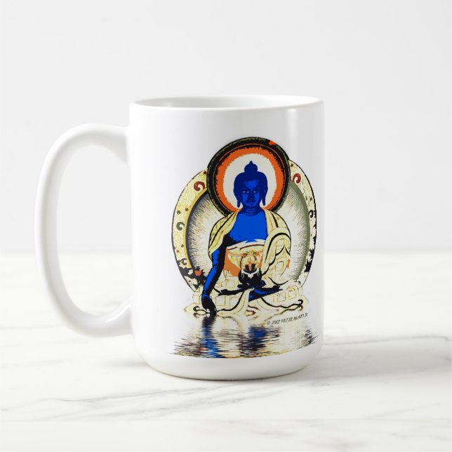 Medicine Buddha Tea Coffee Mug (Left)