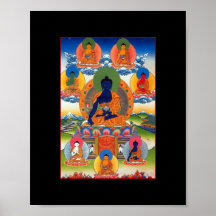 Medicine Buddha Tibetan Buddhist Art