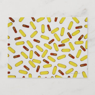 Medicine Capsules Postcard
