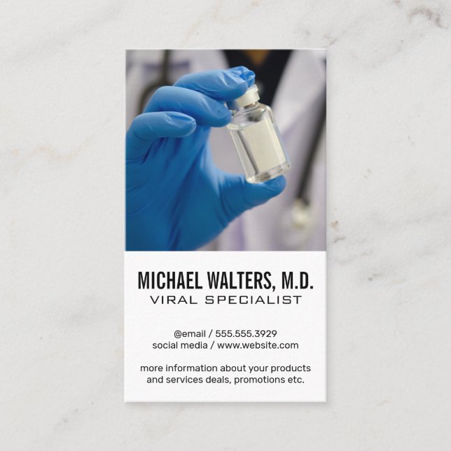 Medicine Doctor Business Card (Front)