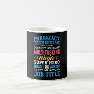 Medicine Hero Pharmacy Technician Tech Pharmacist Coffee Mug