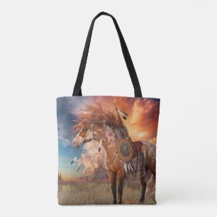 Medicine Horse Tote Bag