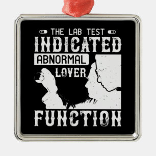 Medicine - Lab Test Shows Abnormal Lover Metal Tree Decoration