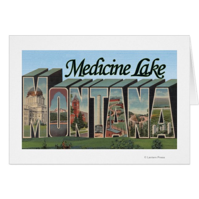 Medicine Lake, Montana (Front Horizontal)