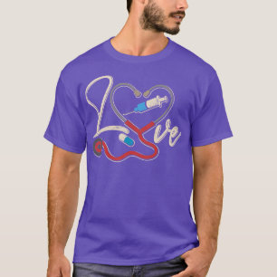 Medicine Lover Stethoscope Medical Nursery Hospita T-Shirt