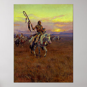 Medicine Man (1916) by Charles Marion Russell Poster