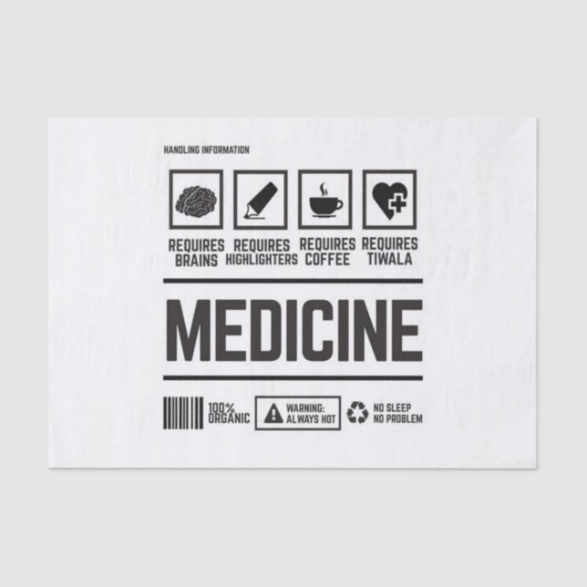 medicine tissue paper (Front)