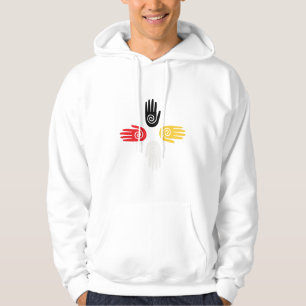 Medicine Wheel Hands Hoodie