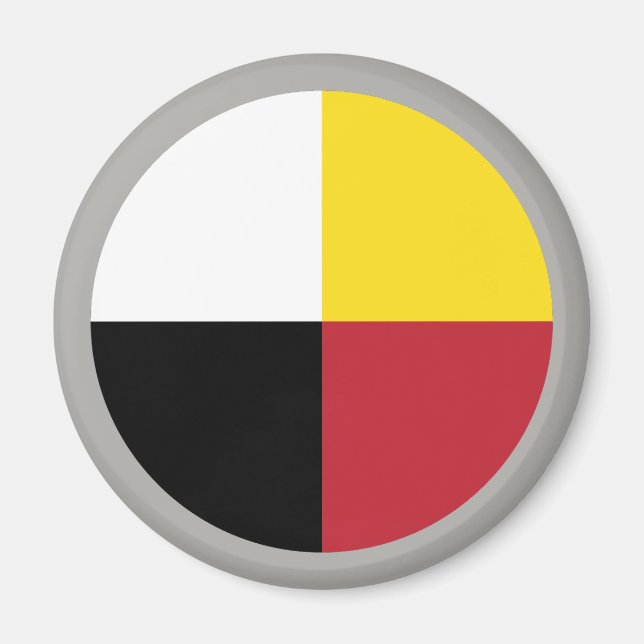 medicine wheel magnet (Front)