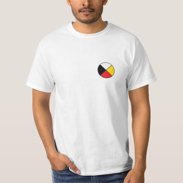 Medicine Wheel Male T-Shirt (Front)