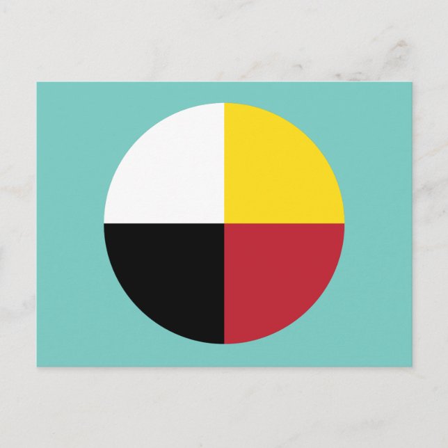Medicine Wheel Postcard (Front)