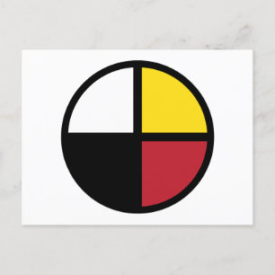 Medicine Wheel Postcard