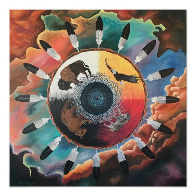 Medicine Wheel Poster (Front)