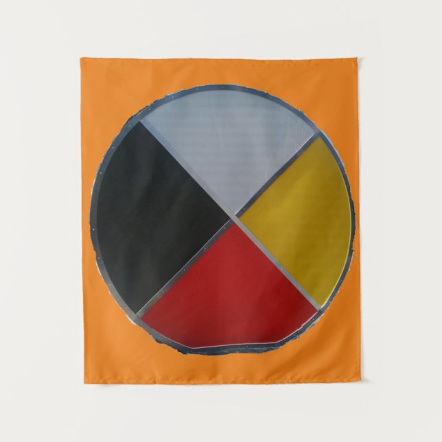 Medicine Wheel Small Tapestry (Front)