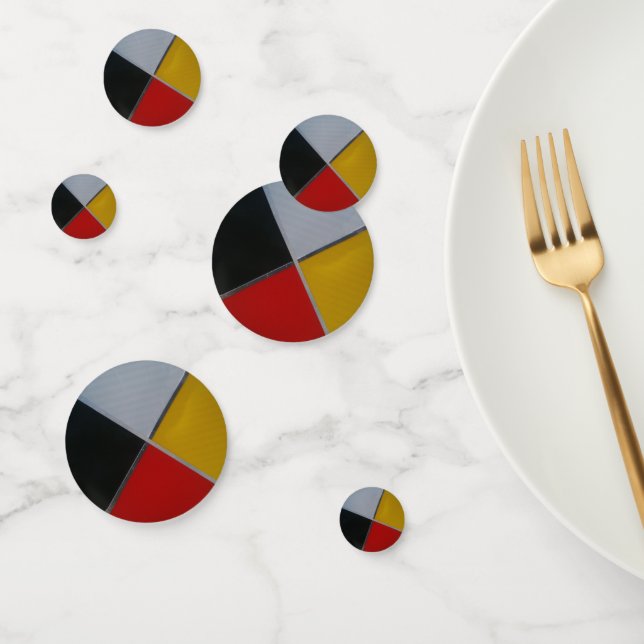 Medicine Wheel Table Confetti (Group)