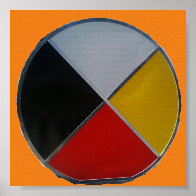 Medicine Wheel Value Poster (Front)