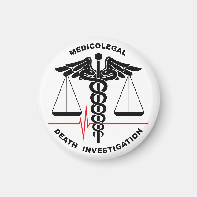 Medicolegal Death Investigation Magnet (Front)