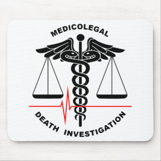 Medicolegal Death Investigation Mouse Pad