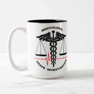 Medicolegal Death Investigation Two-Tone Coffee Mug