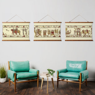 Medieval Anglo-Saxon The Bayeux Hanging Tapestry