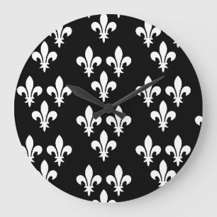 Medieval Banner of France Large Clock