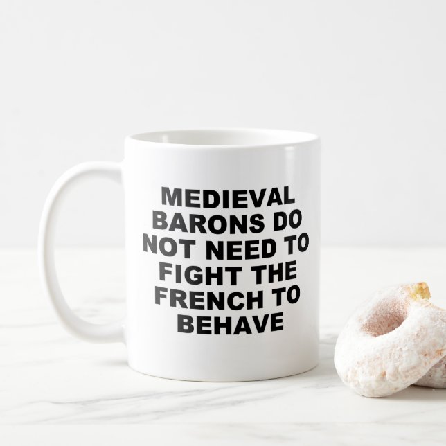 Medieval Barons Mug (With Donut)