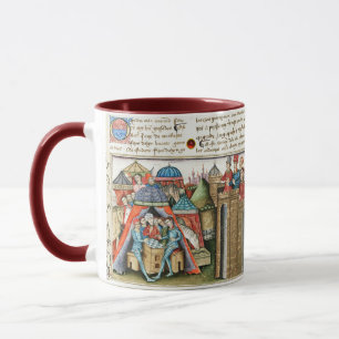 MEDIEVAL BESTIARY,BLACK HEDGEHOG KING and ANIMALS  Mug