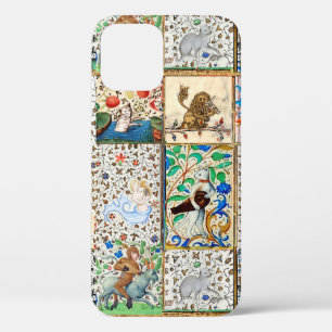 MEDIEVAL BESTIARY PLAYING MUSICAL INSTRUMENTS iPhone 12 CASE