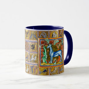MEDIEVAL BESTIARY,UNICORN,FANTASTIC ANIMALS MUG