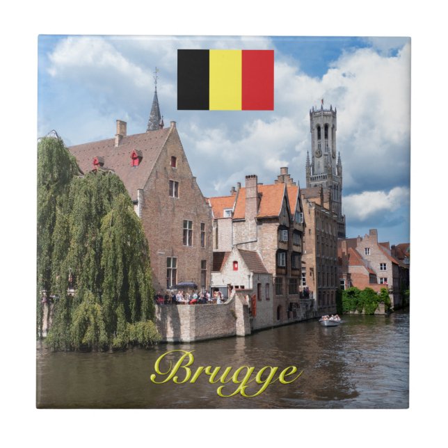Medieval Brugge - Pro Photo Tile (Front)