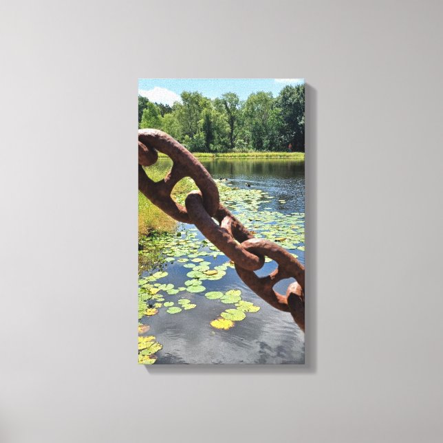 Medieval Chain Canvas Print (Front)