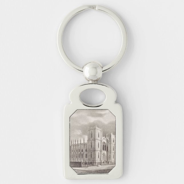 Medieval Christian Church Key Ring (Front)