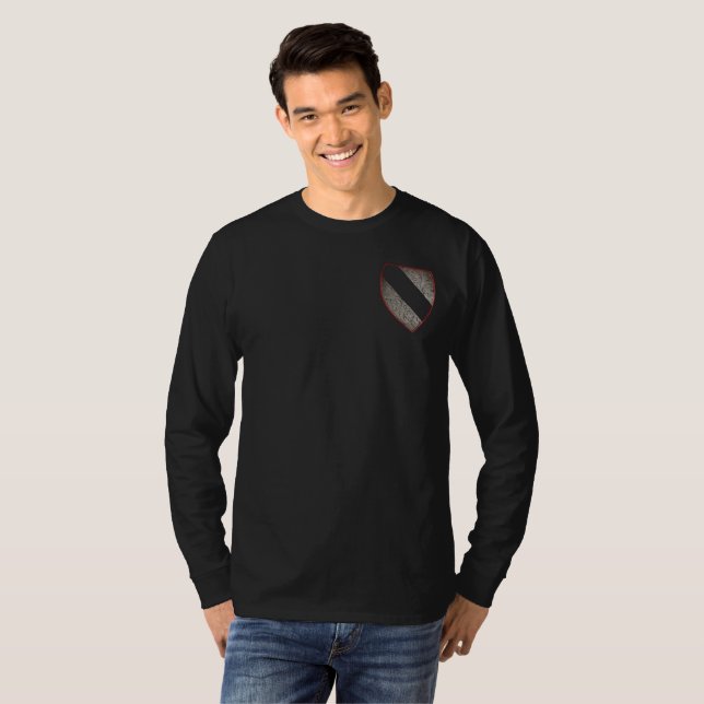 Medieval Crest and Helmet IV T-Shirt (Front Full)